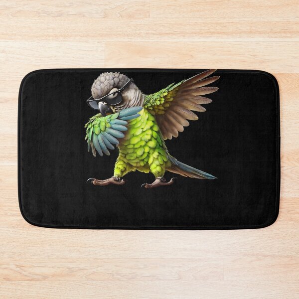 Item preview, Dabbing Dusky Conure Parrot Lover Birding designed and sold by Kimberley King Art  King Art.