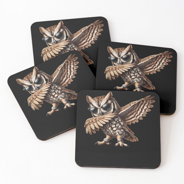 Item preview, Dabbing Eastern Screech Owl Bird Watcher Lover Birding designed and sold by Kimberley King Art  King Art.