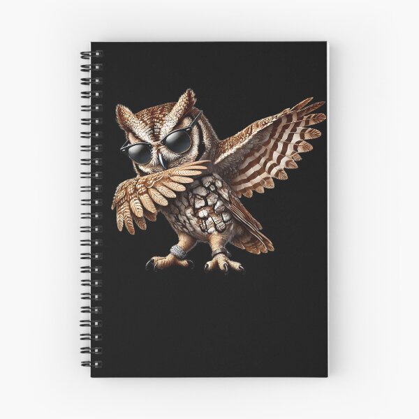 Item preview, Dabbing Eastern Screech Owl Bird Watcher Lover Birding designed and sold by Kimberley King Art  King Art.
