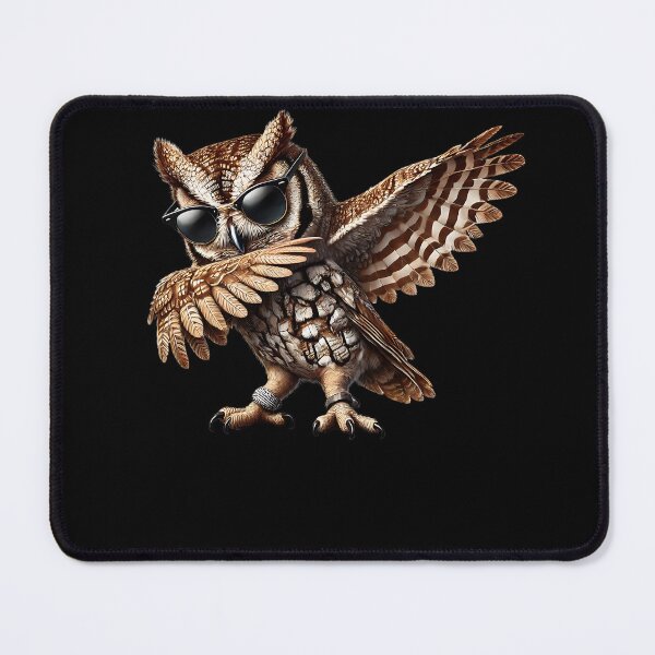 Item preview, Dabbing Eastern Screech Owl Bird Watcher Lover Birding designed and sold by Kimberley King Art King Art.