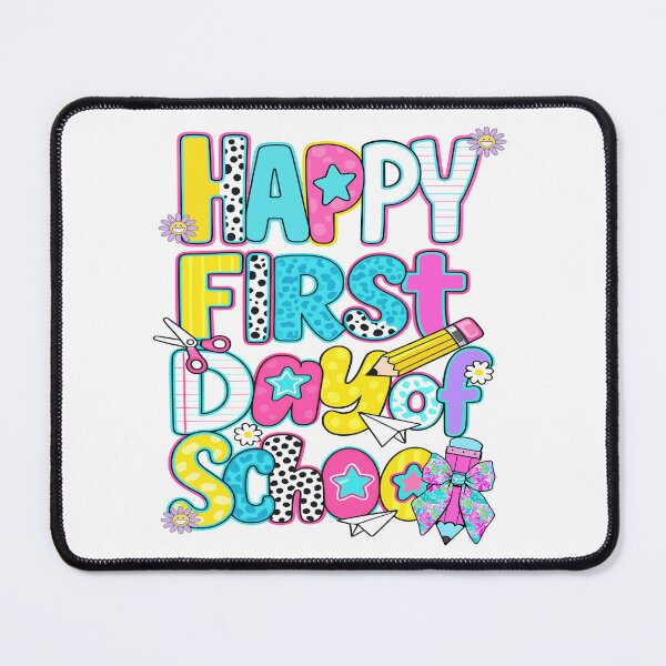 Item preview, Happy First Day of School Cute Kids & Teachers Back to School designed and sold by TynesDesign.