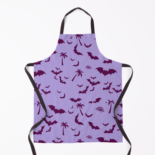 Item preview, Glampire Bats – Monochrome Retro Tiki Horror Pattern designed and sold by GreenStardust.