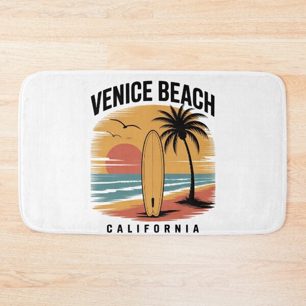 Item preview, Venice Beach California Surfboard Surfing Photoroom designed and sold by DeadlockCrew.