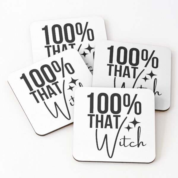 Item preview, 100% That Witch | Funny Halloween Quote | Sassy Spooky Season Shirt designed and sold by highflycrafts.
