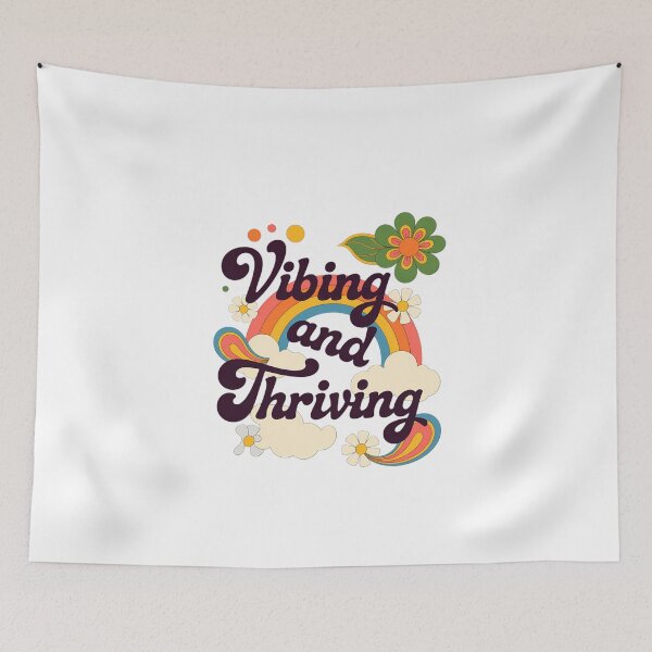 Item preview, Vibing and Thriving 1970s Nostalgia Mid Century Fashion designed and sold by DeadlockCrew.