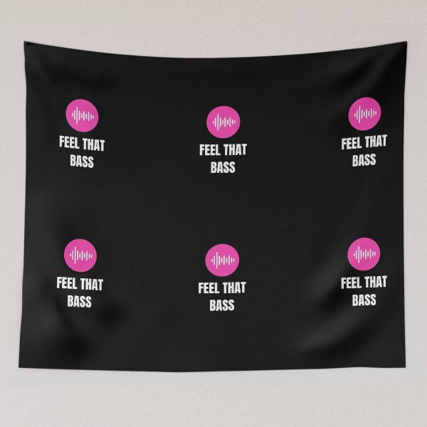 Item preview, Feel That Bass — Music Vibes Design for Bass Lovers designed and sold by Hamadamedo.