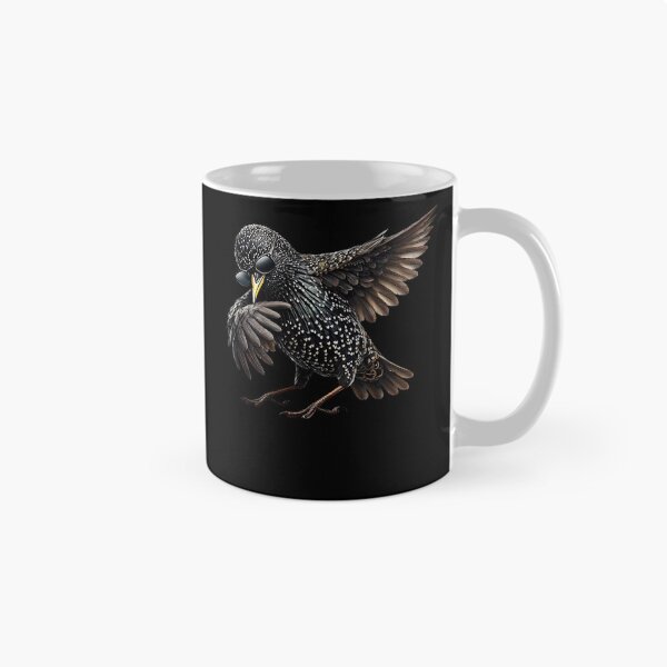 Item preview, Dabbing European Starling Bird Watcher Lover Birding designed and sold by Kimberley King Art  King Art.