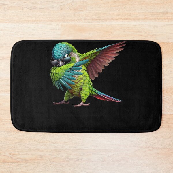 Item preview, Dabbing Green Cheek Conure Parrot Lover Birding designed and sold by Kimberley King Art  King Art.
