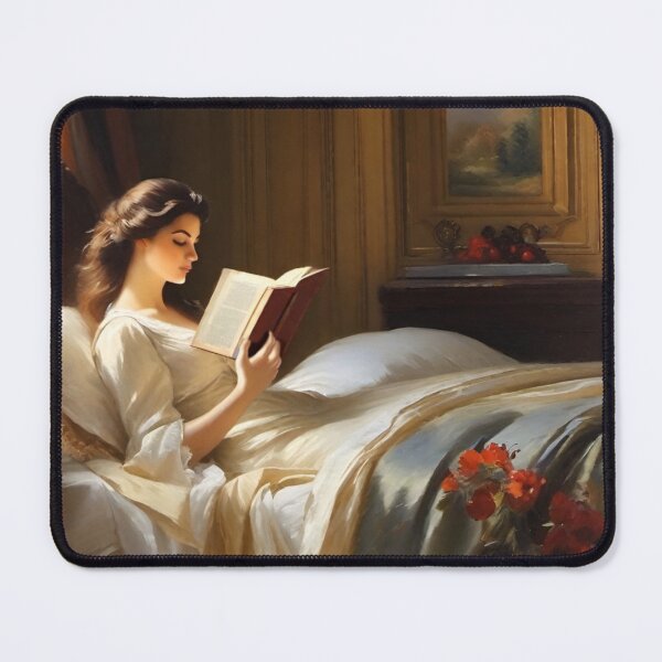 Item preview, French Elegance: Vintage. Reading. France. Books. Bookworm. Reading Addiction. Oil Painting. Art By Carraann designed and sold by CARRAANN.