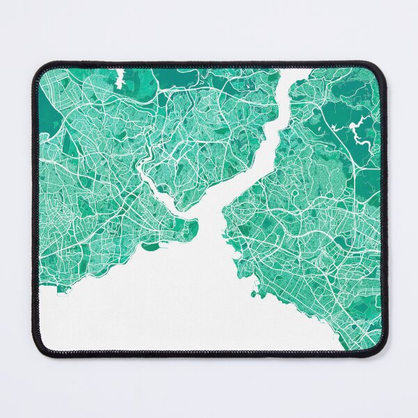 Item preview, Istanbul City Map of Turkey - Watercolor designed and sold by deMAP.