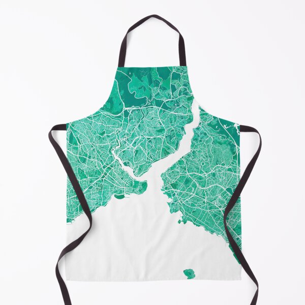 Item preview, Istanbul City Map of Turkey - Watercolor designed and sold by deMAP.