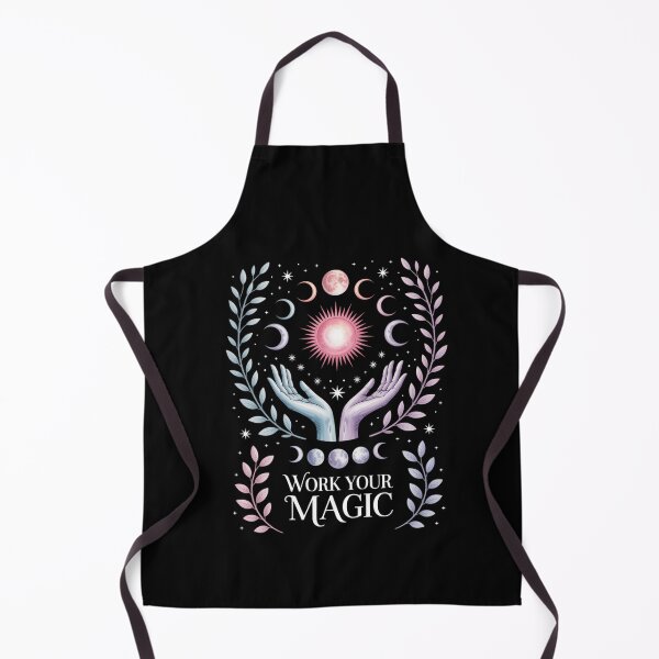 Item preview, Witchcraft Celestial Sun Moon Witchy Wiccan Magick Magic designed and sold by DeadlockCrew.