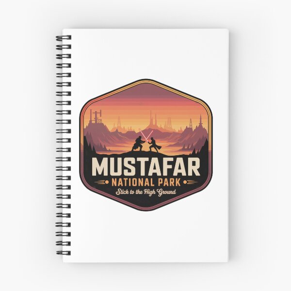 Item preview, Mustafar Lava Planet Star Wars Scene Sticker designed and sold by carshapes.