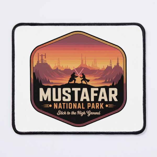 Item preview, Mustafar Lava Planet Star Wars Scene Sticker designed and sold by carshapes.