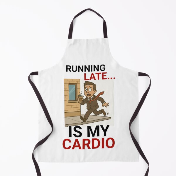 Item preview, Funny Running late is my Cardio designed and sold by duke818.