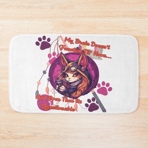 Item preview, Brain Doesn't Function (Female Cat) designed and sold by Shortyshadow4.