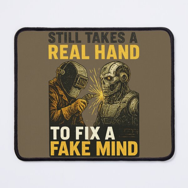 Item preview, Still Takes A Real Hand To Fix A Fake Mind designed and sold by Morrellshop.