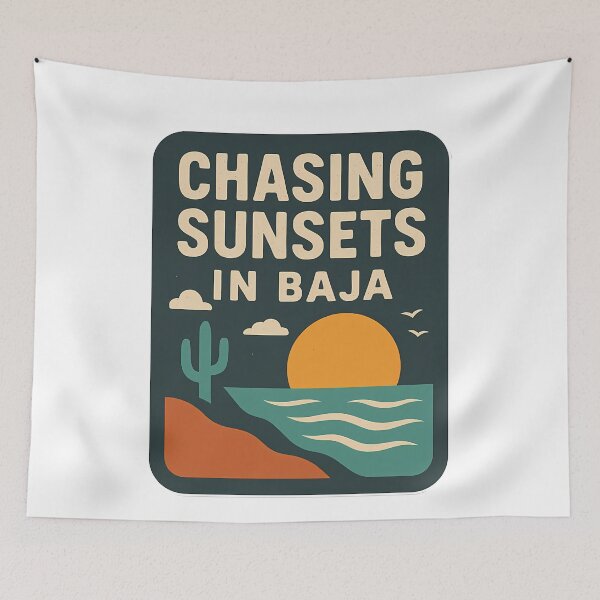 Item preview, Chasing Sunsets in Baja California Coastal Adventure designed and sold by k3rstman1.