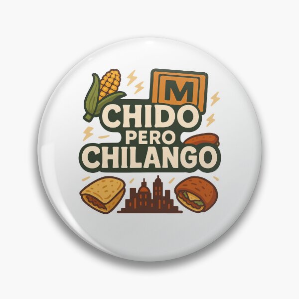 Item preview, Chido Pero Chilango Mexico City Metro Food Culture designed and sold by k3rstman1.