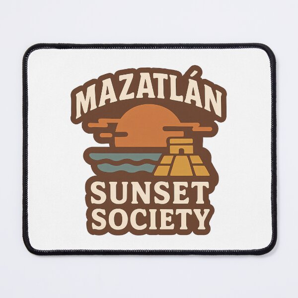 Item preview, Mazatlan Sunset Society Retro Emblem designed and sold by k3rstman1.