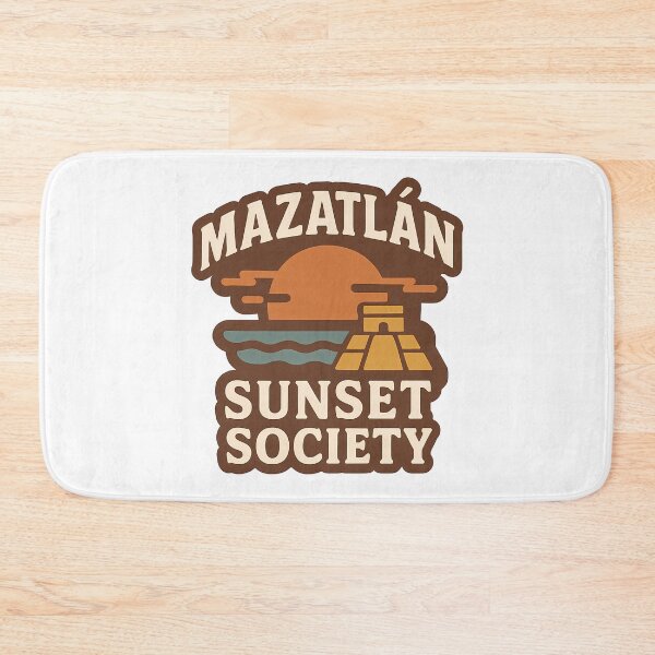 Item preview, Mazatlan Sunset Society Retro Emblem designed and sold by k3rstman1.