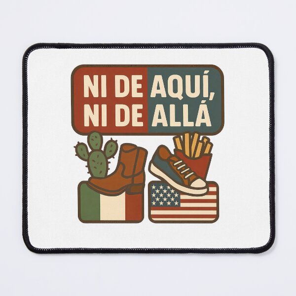 Item preview, Ni De Aquí Ni De Allá Dual Heritage Expression designed and sold by k3rstman1.