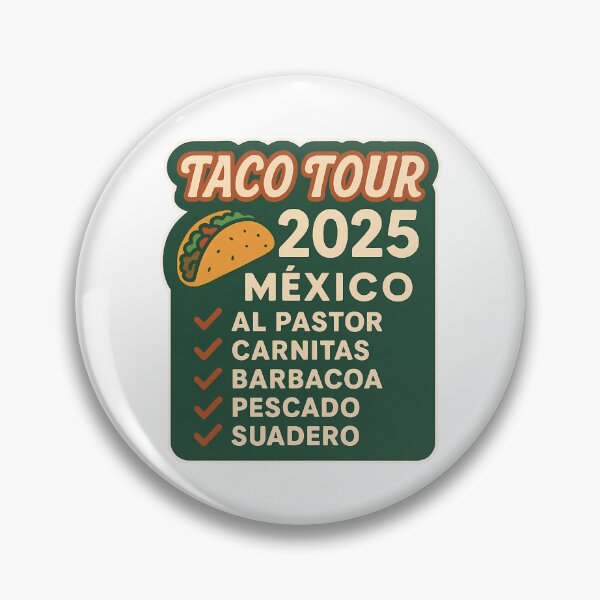 Item preview, Taco Tour 2025 Mexico Culinary Adventure Checklist designed and sold by k3rstman1.