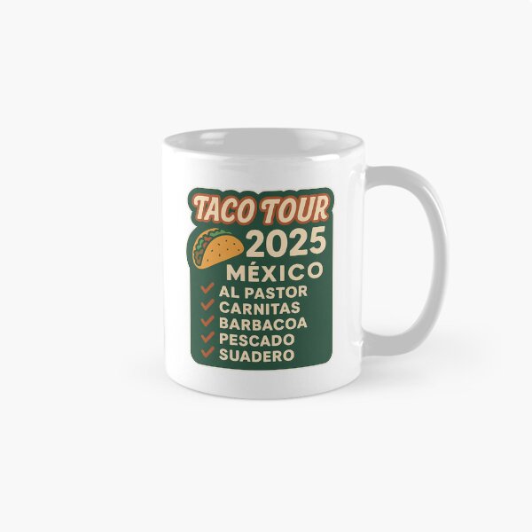 Item preview, Taco Tour 2025 Mexico Culinary Adventure Checklist designed and sold by k3rstman1.
