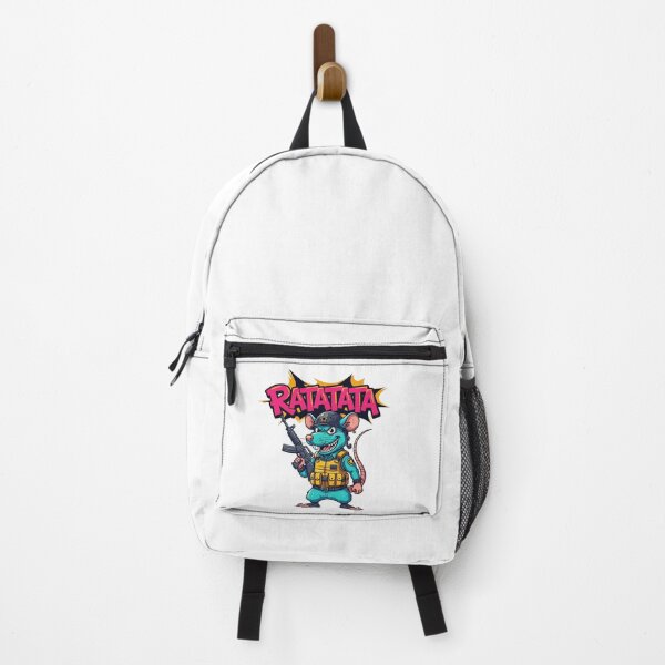 Item preview, Ratatata Graffiti Rat – Cartoon Soldier Street Art Design designed and sold by GrimeInk.