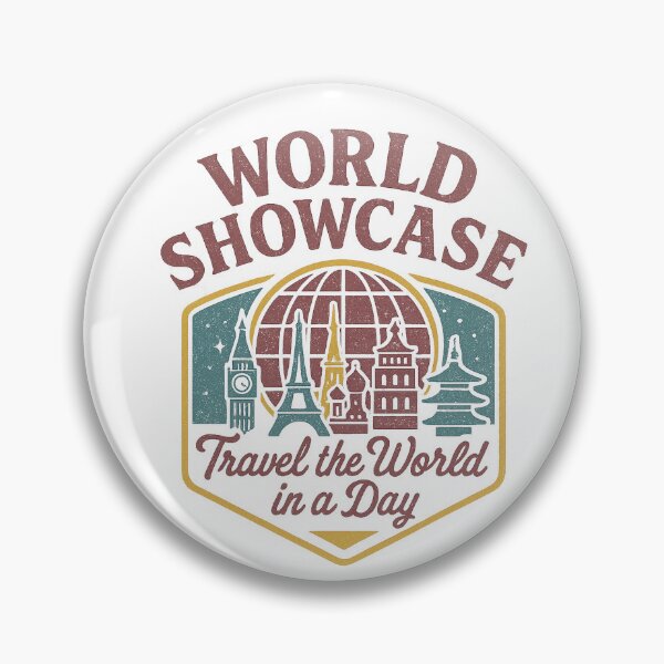 Item preview, World Showcase | Epcot Pavilion Tee designed and sold by Zippitydodads.