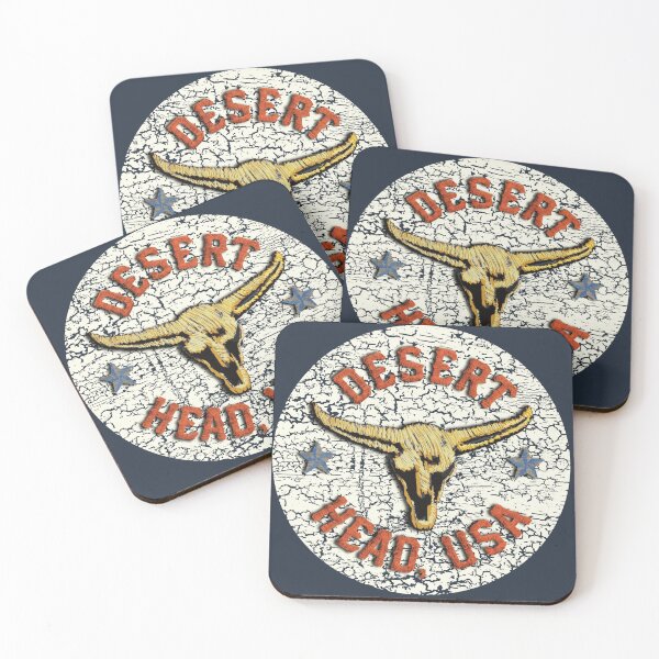 Item preview, Cracked Paint Desert Head USA patch  designed and sold by JDHardie.