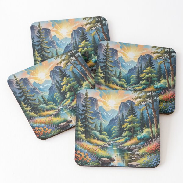Item preview, Mountain River Sunrise designed and sold by Uniquely Yours.