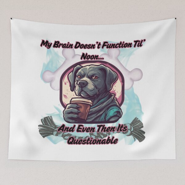Item preview, Brain Doesn't Function (Male Dog) designed and sold by Shortyshadow4.