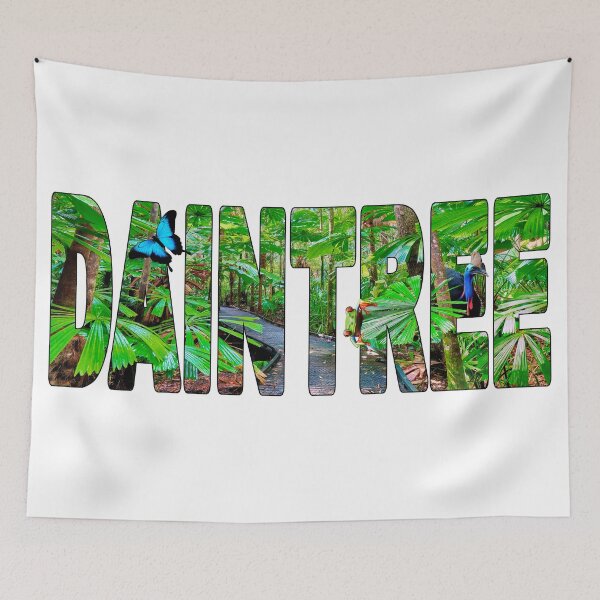 Item preview, DAINTREE - Fan Palms Frog Ulysses Cassowary North Queensland designed and sold by Adam Gormley.