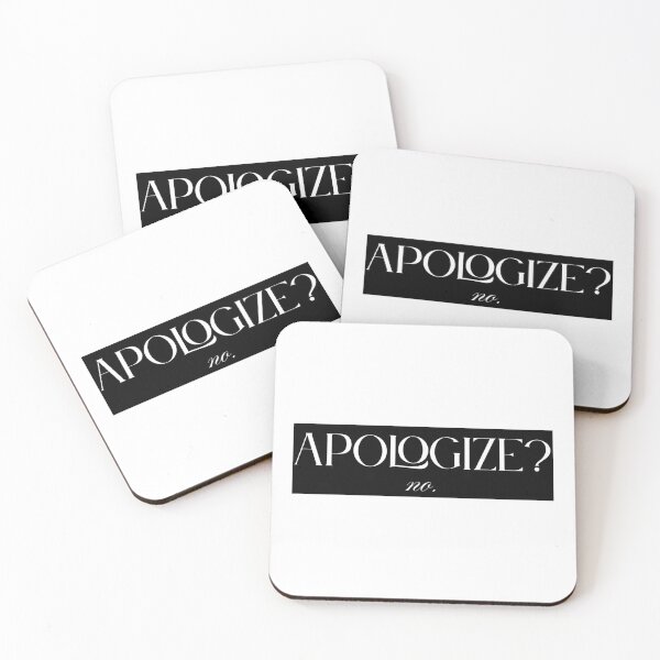 Item preview, Apologize? No. designed and sold by MinezJi15.