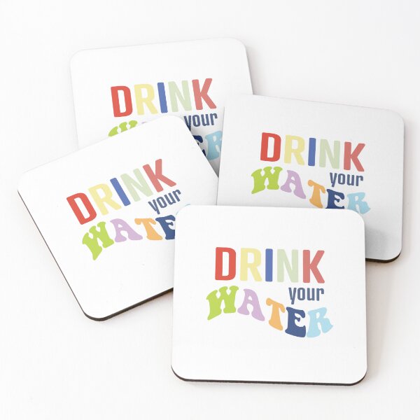 Item preview, Drink Your Water! designed and sold by beansdesignco.