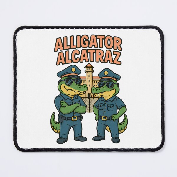 Item preview, Alligator Crocodile Funny Prison Meme designed and sold by BonbonsDeadpan.