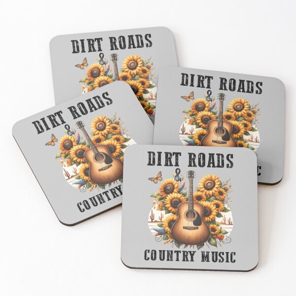 Item preview, Dirt Roads & Country Music designed and sold by Artbellachi.
