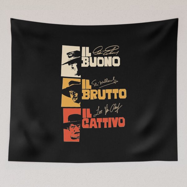 Artikelvorschau, Il Buono Il Brutto Il Cattivo Tribute entworfen und verkauft von Boogosh.