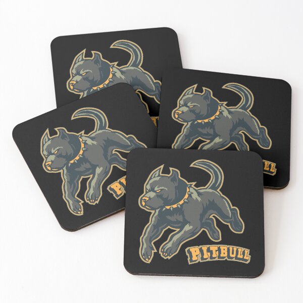 Item preview, Fearless Pitbull Attack Pose designed and sold by Boogosh.