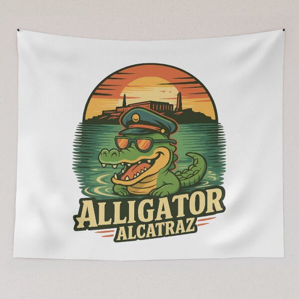 Item preview, Crocodile Meme Prison Alligator Funny designed and sold by BonbonsDeadpan.
