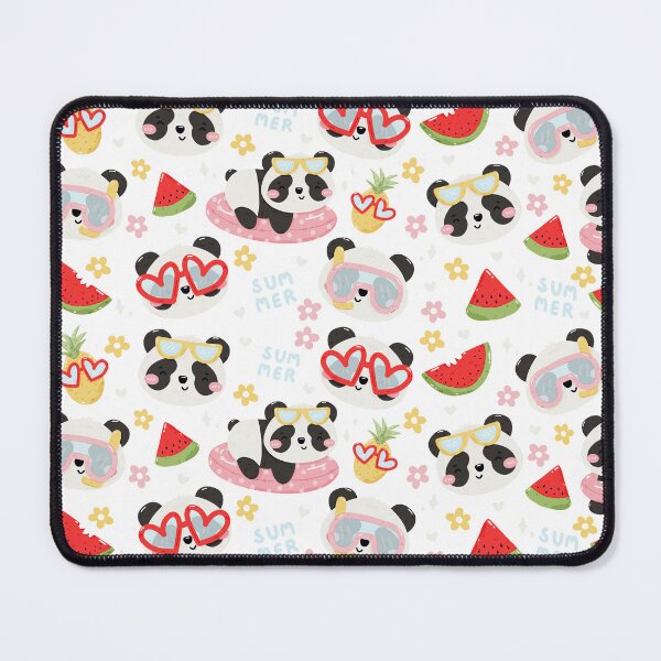 Item preview, Cute Panda Summer Holiday Design designed and sold by salty arts design.