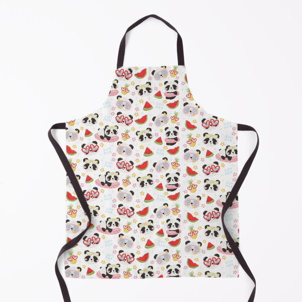 Item preview, Cute Panda Summer Holiday Design designed and sold by salty arts design.