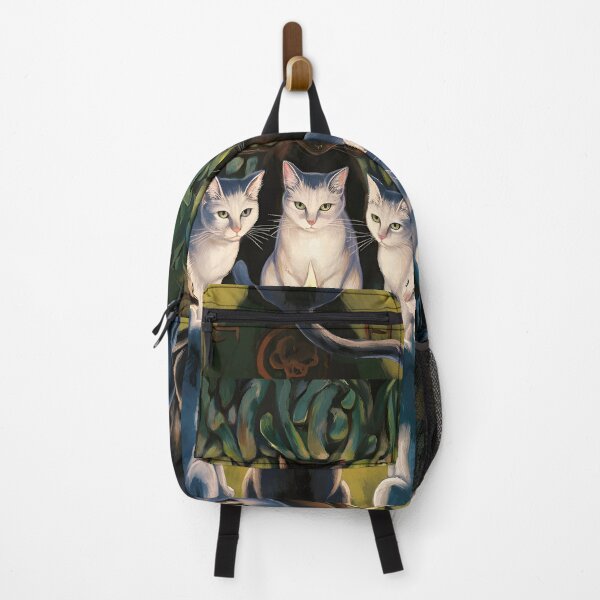 Item preview, Coven of witch cats in the forest painting designed and sold by jbfart.