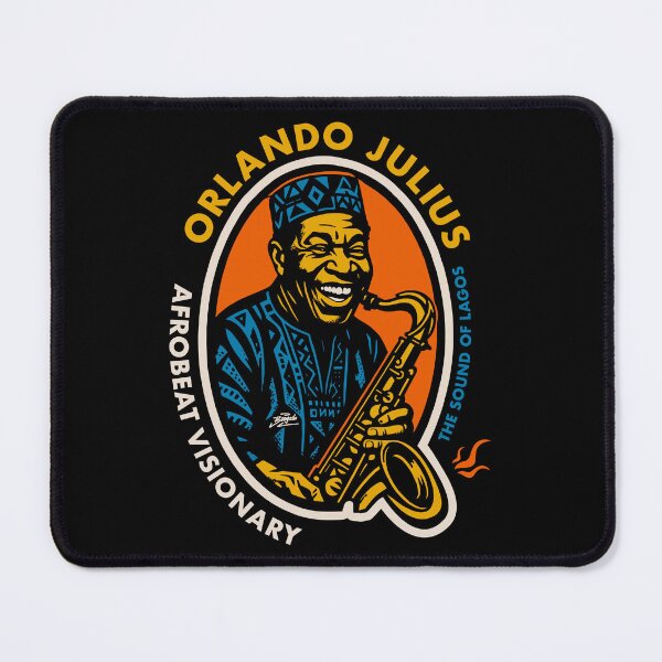 Item preview, Afrobeat Sax Master Orlando Julius designed and sold by Boogosh.