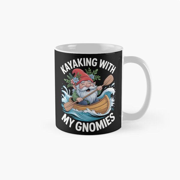 Item preview, Canoe Gnomes Funny Saying Paddling Kayaking Kayak designed and sold by savrmiller.