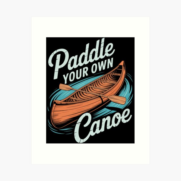 Item preview, Canoe Lovers Paddler Canoeists Kayak Player designed and sold by savrmiller.