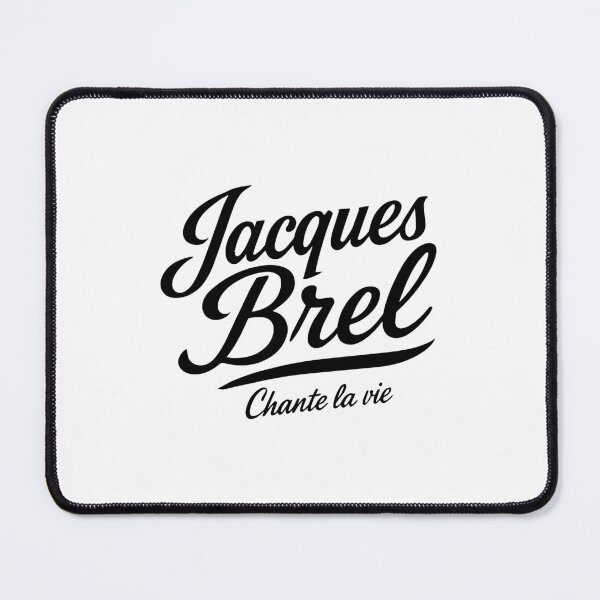 Item preview, Jacques Brel Lettering Tribute designed and sold by Boogosh.