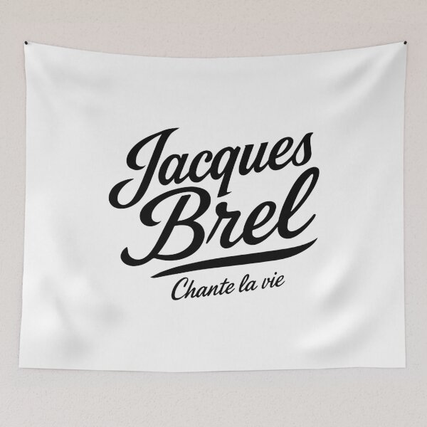 Item preview, Jacques Brel Lettering Tribute designed and sold by Boogosh.
