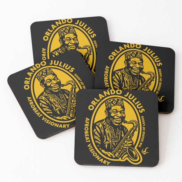 Item preview, Orlando Julius Saxophone Legend - Afrobeat Icon designed and sold by Boogosh.